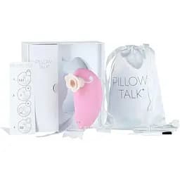 Dакуумний кліторальний стимулятор Pillow Talk Dreamy із кристалом Swarovski - мініатюра 5