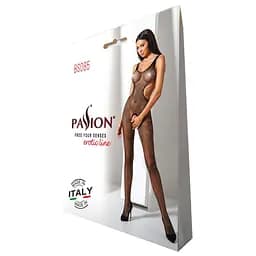 Еротичний бодістокінг Passion BS085 black One size - мініатюра 7