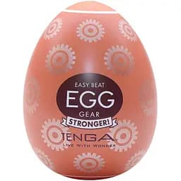 Мастурбатор яйцо Tenga Egg Hard Boiled Gear белый
