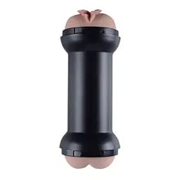 Подвійний мастурбатор Lovetoy Traning Master Double Side Stroker тілесний - мініатюра 2