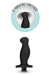 Стимулятор простати Anal Adventures Platinum Vibrating 2, 10.7 см чорний - мініатюра 2