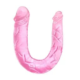 Двухсторонний фаллоимитатор - Double Dong Pink Baile 6603BI-040001 101619