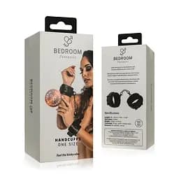 Наручники Bedroom Fantasies Handcuffs - Black - мініатюра 7