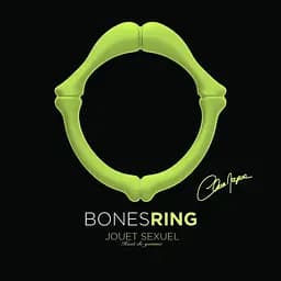 Ерекційне кільце Clara Morgane Bones Ring Phosphorescent 2.8 см (зелений) - мініатюра 5