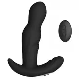 Массажер простаты I’MCUM DeepMotion 360 с вибрацией и вращением и пультом управления Черный (IM-KGS209)
