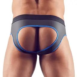 Чоловічі труси Svenjoyment Underwear Jock S чорний із синім - мініатюра 2