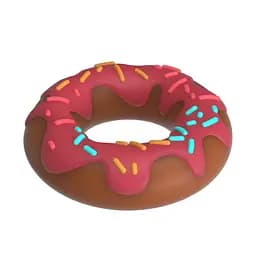 Ерекційне кільце Pretty Love Super Donut Cock Ring 4.6 см (рожевий) - мініатюра 3