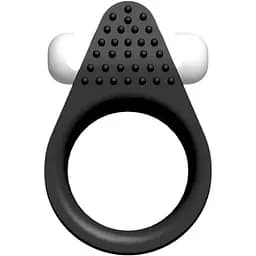 Віброкільце Dreamtoys All Time Favorites Silicone Stimu-Ring 4.2 см чорний