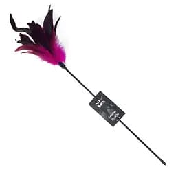 Лоскоталка темно-рожева Art of Sex - Feather Paddle, перо молодого півня Art of Sex SO6611 95089 - мініатюра 2