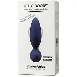 Анальна вібропробка Adrien Lastic Little Rocket діаметр 3.5 см soft-touch - мініатюра 5