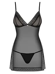Комплект білизни Obsessive 862-CHE-1 L/XL чорний - мініатюра 3