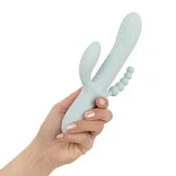 Вібратор Fleshlight Good Vibes Only Sage, 22.2 см (блакитний) - мініатюра 9