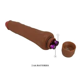 Вібратор Barbara Dryad Vibrator 9,8" Brown - мініатюра 9