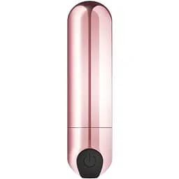 Віброкулька Rosy Gold Nouveau Bullet Vibrator рожеве золото перезаряджається