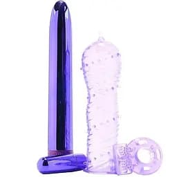 Набор секс-игрушек Classix Ultimate Pleasure Couple’s Kit 4 шт. фиолетовый