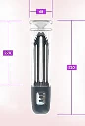 Вакуумна помпа автоматична Dorcel POWER PUMP PRO для задоволення чоловіків Dorcel SO1732 88171 - мініатюра 3