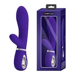 Вібратор PRETTY LOVE THOMAS USB PURPLE new 7 function PRETTY LOVE BI-014621-3 98680 - мініатюра 5