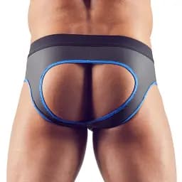 Чоловічі труси Svenjoyment Underwear Jock L чорний із синім - мініатюра 3