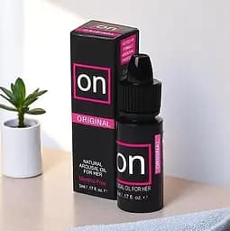 Збуджувальні краплі для клітора Sensuva On Arousal Oil for Her Original (5 мл) ефективний стимулятор жіночого збудження - мініатюра 2