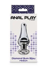 Toy Joy Medium Diamond Bum Bijou - Анальна пробка Toy Joy 10271 97074 - мініатюра 5