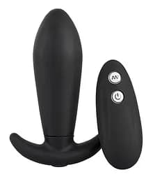 Анальная пробка с вибрацией Y2T Black RC Vibro Plug Orion 61325892410000 86849