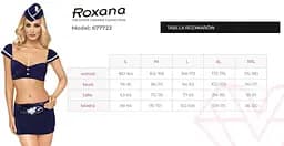 Еротичний костюм стюардеси Roxana 6777 L (синій) - мініатюра 7