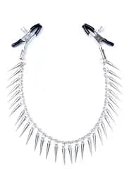 Затискачі для сосків Exclusive Nipple Clamps No.10 сріблясті - мініатюра 1
