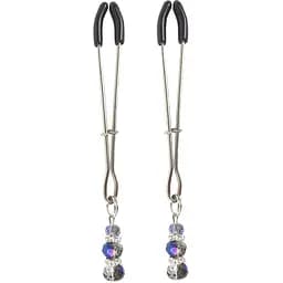 Затискач для сосків Art of Sex - Nipple Clamps Lovely Blue - мініатюра 2
