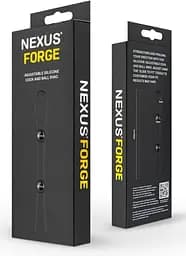 Ерекційне кільце Nexus Forge Double Adjustable Lasso Black - мініатюра 5