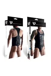Чоловіча футболка без рукавів Regnes Fetish Planet wetlook XL (чорний) - мініатюра 11