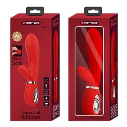 Вібратор PRETTY LOVE THOMAS USB RED 7 function PRETTY LOVE BI-014621-2 98681 - мініатюра 6