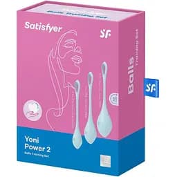 Набір йоні бусин Satisfyer Yoni Power 2 Блакитний - мініатюра 5