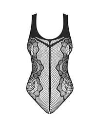 Боді Obsessive B335 crotchless teddy S/M/L - мініатюра 3