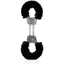 Наручники Ouch! Furry (черный)