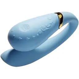 Смарт-вибратор для пар Zalo Fanfan Royal Blue