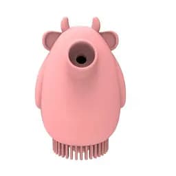 "Бычок" USB вакуумный вибратор-вуманайзер двусторонний для стимуляции клитора Розовый K000736