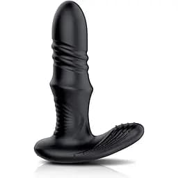 Стимулятор простаты Lovesecret Premium App Function 12 см (черный)