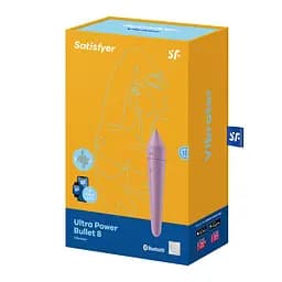 Смарт-мінівібратор Satisfyer Ultra Power Bullet 8 Lilac Satisfyer IG007755; SO5438 91912 - мініатюра 4