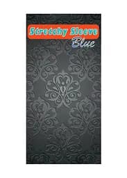 Насадка на пеніс Boss Series Stretchy Sleeve 7 см блакитний - мініатюра 2