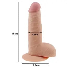 Фалоімітатор - The Ultra Soft Dude 7.5" #2 - мініатюра 6