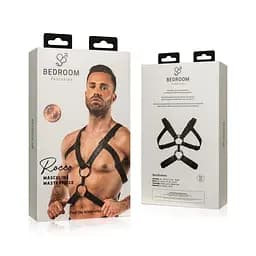 Портупея Bedroom Fantasies Rocco Masculine Masterpiece - Black - мініатюра 6