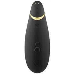 Вакуумний кліторальний стимулятор Womanizer Premium 2 Black - мініатюра 5
