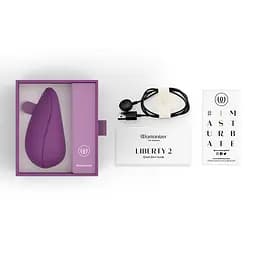 Вакуумний кліторальний стимулятор Womanizer Liberty 2 Purple Womanizer SX0523 100866 - мініатюра 7