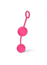Вагінальні кульки Easy Toys Pleasure Balls, 16 см, рожевий - мініатюра 4