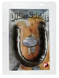 Двосторонній фалоімітатор You2Toys Ultra-Dong 43 см чорний - мініатюра 4