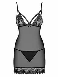 Комплект білизни Obsessive Wonderia L/XL (чорний) - мініатюра 11