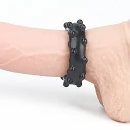 Ерекційне кільце Lovetoy Power Plus Cock Ring чорний - мініатюра 7