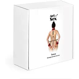 Розпорка для шиї та рук Art of Sex Bondage Set - Torture - мініатюра 4