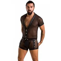 Комплект чоловічий Passion 052 SET MICHAEL L\XL чорний