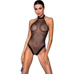 Боді-халтер з відкритим доступом Passion MOONLIGHT Body XXL/XXXL black